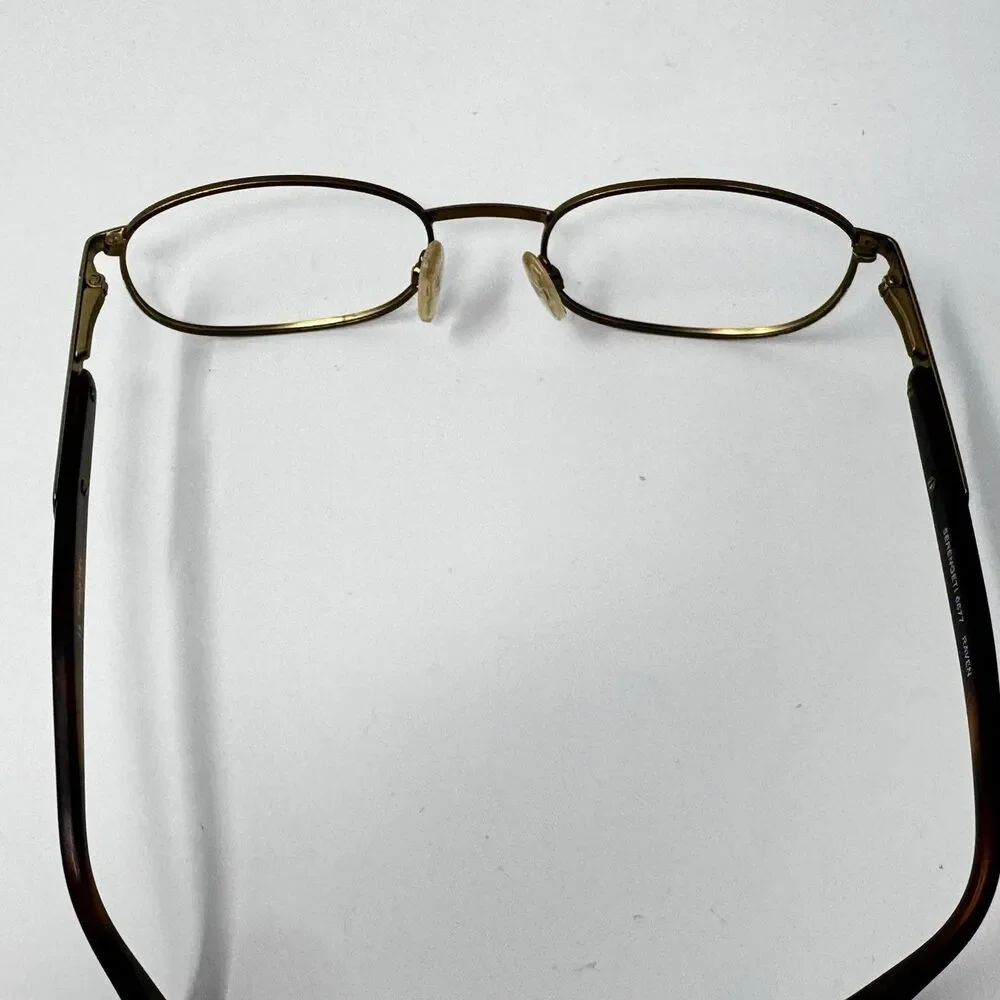 Vintage Serengeti Raven 6677 Bronze Tortoise Sunglass Frames 52-19-135 Italy